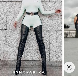 COPY - Thigh high boots with belt